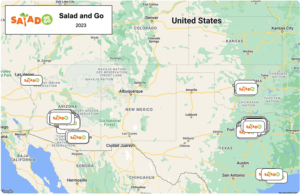 Salad And Go locations